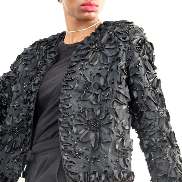 Famory Embroidered Jacket - Picture 1 of 8